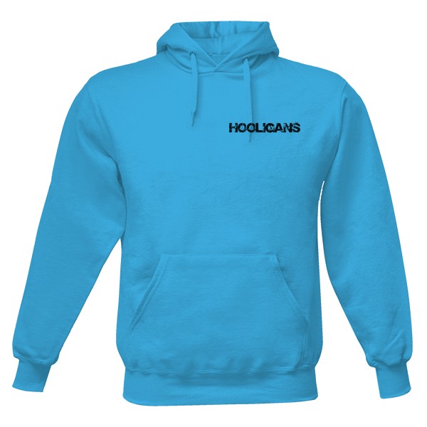 Pánská mikina s kapucí s potiskem Mikina Hooligans se zipem